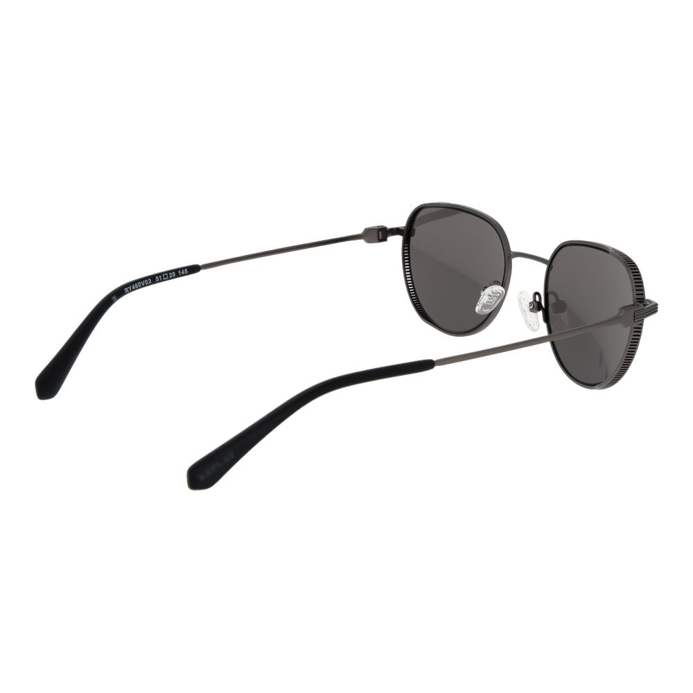 Replay Gray Metal Sunglasses - Allority