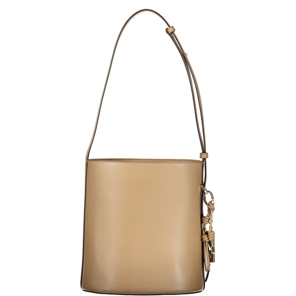 Furla Marrone Leather Woman Bucket Bag - Allority