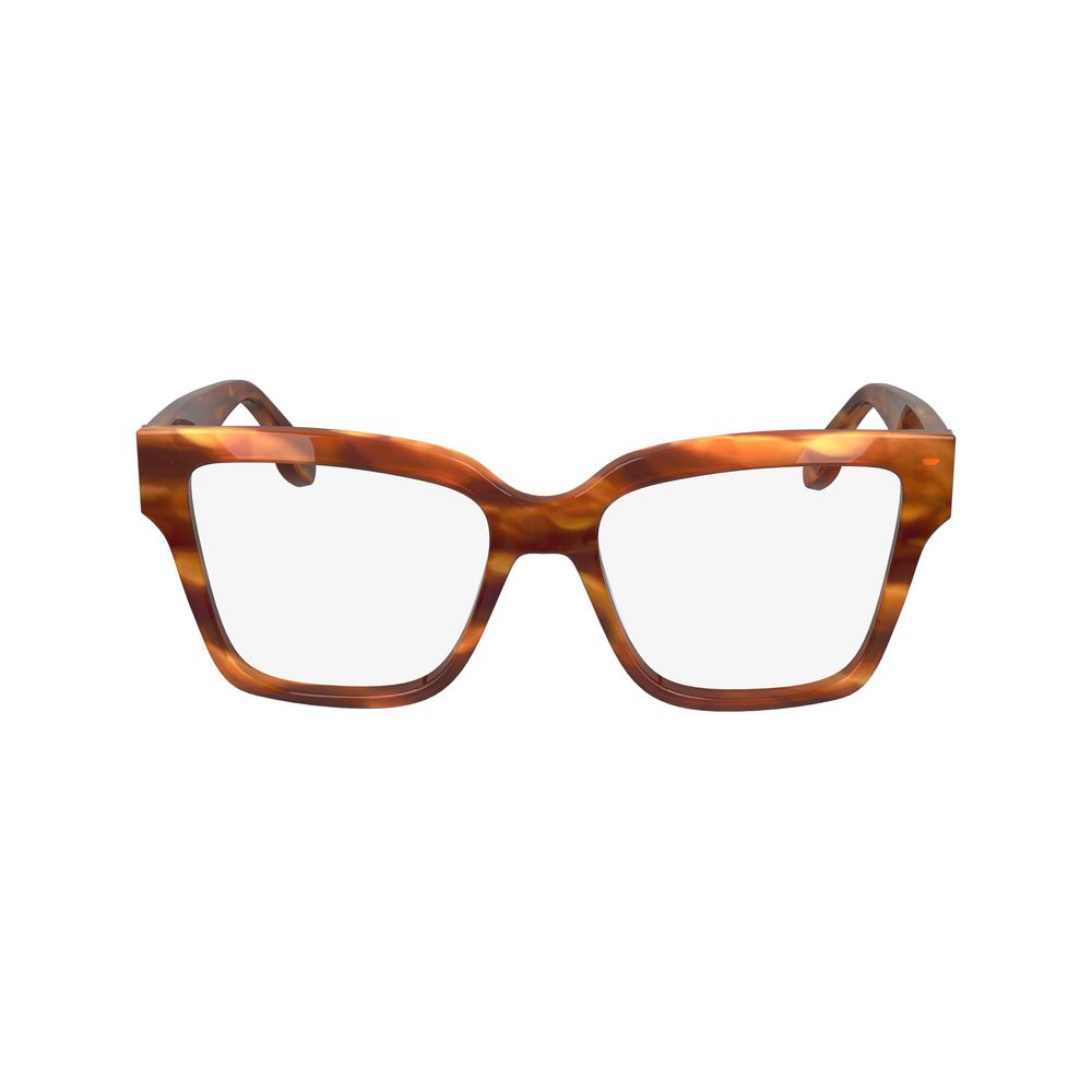 Victoria Beckham Brown Acetate Glasses (Frames) - Allority