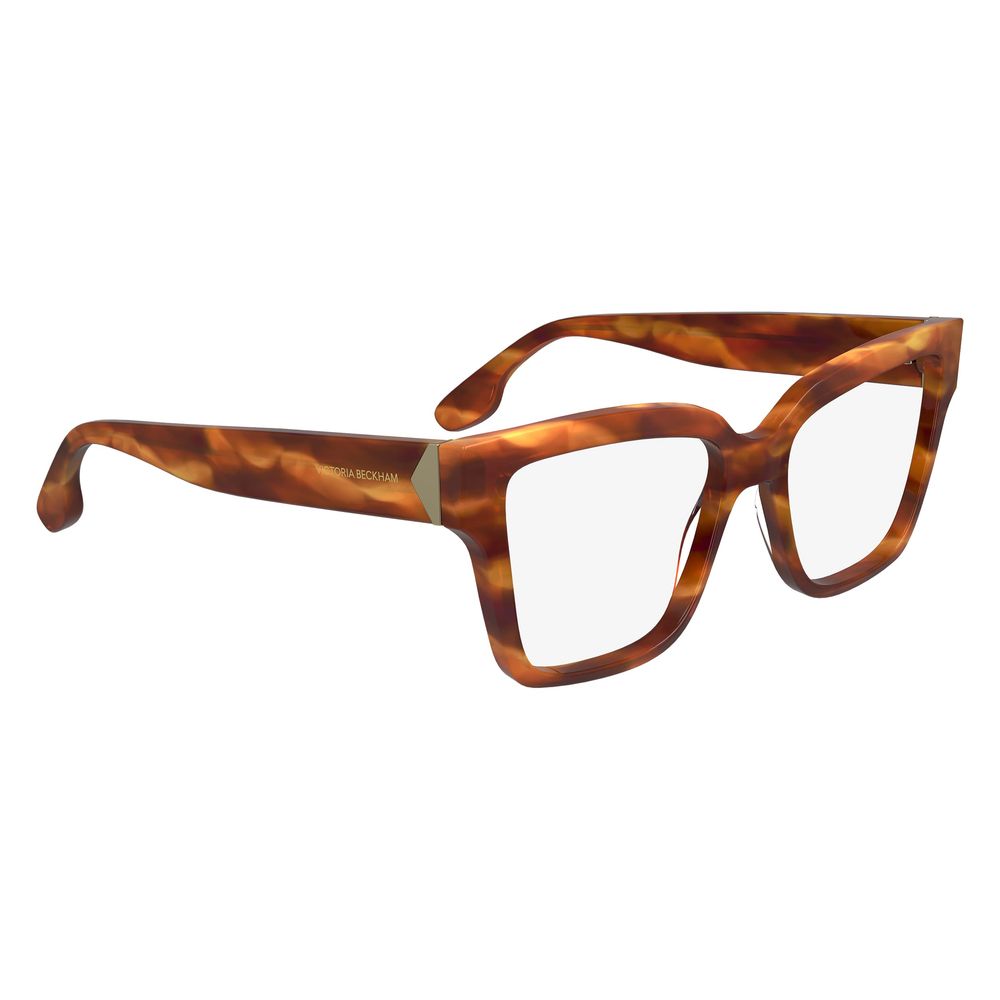 Victoria Beckham Brown Acetate Glasses (Frames) - Allority