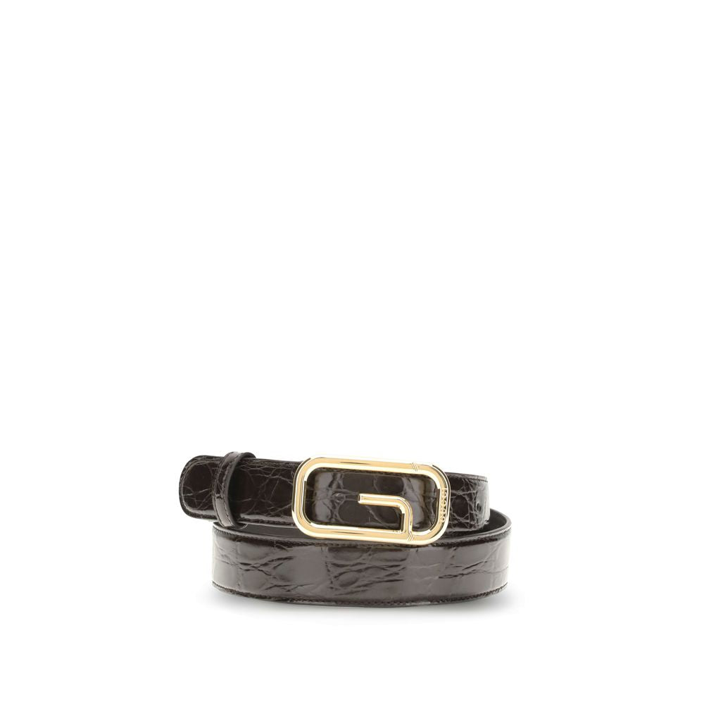Gucci Brown Calf Leather Bos Taurus Regular Belt