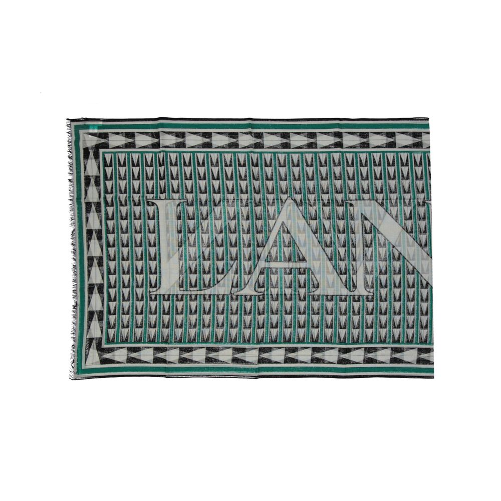 Lanvin Bicolor Wool Scarf
