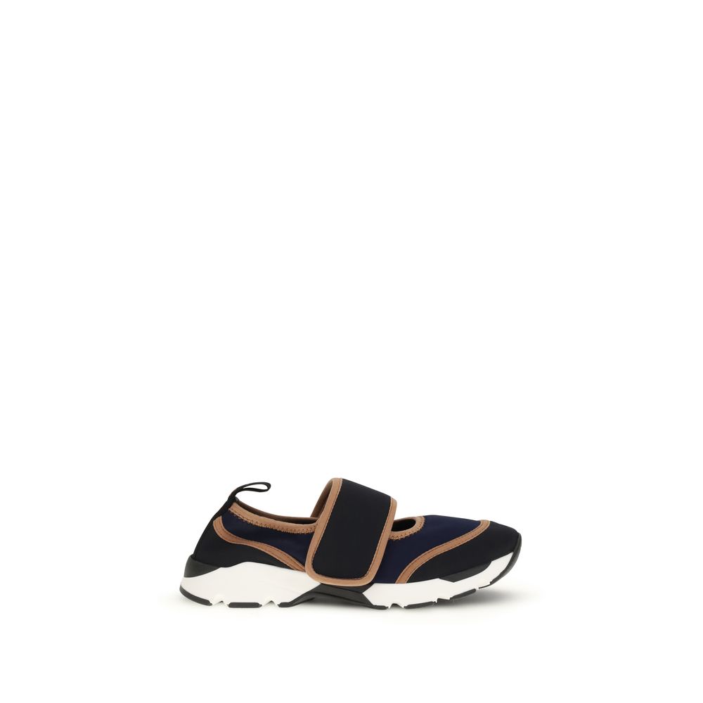 Marni Multicolor Polyamide Athletic Sneakers - Allority