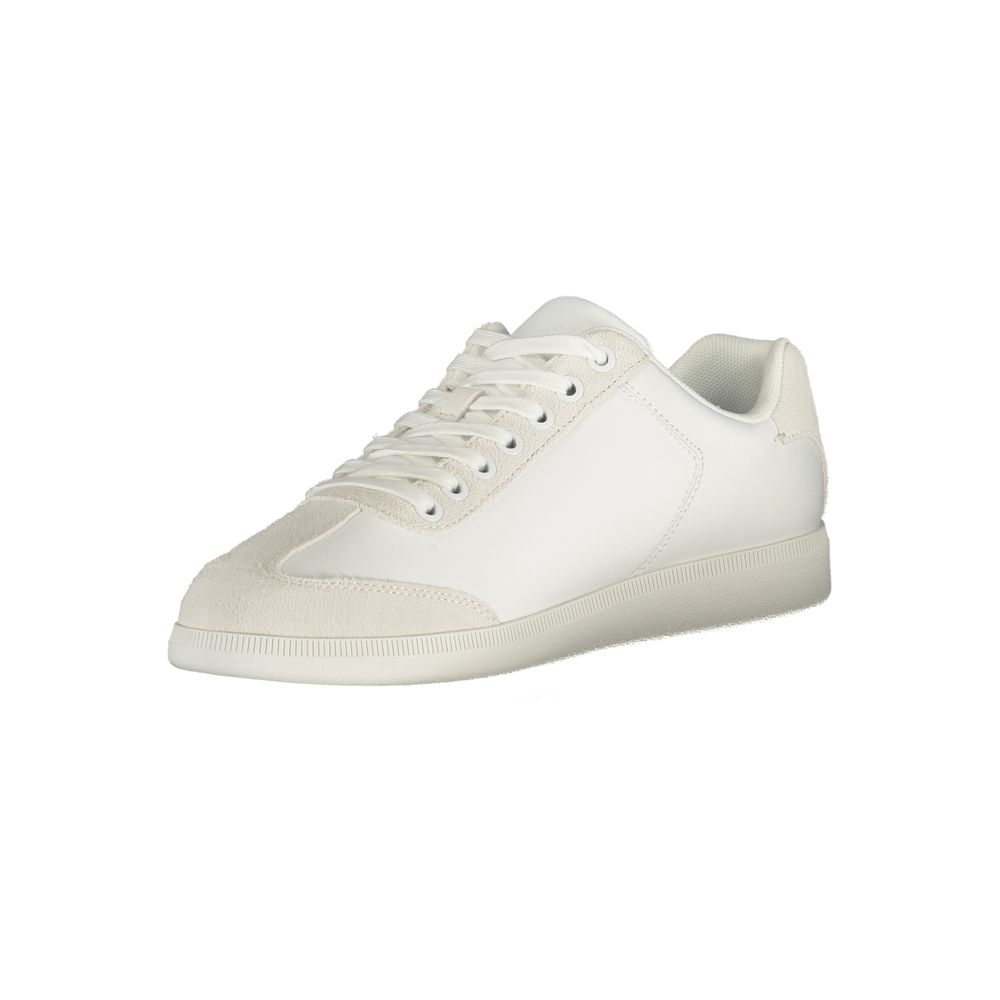 Calvin Klein White Polyester Men's Sneaker - Allority