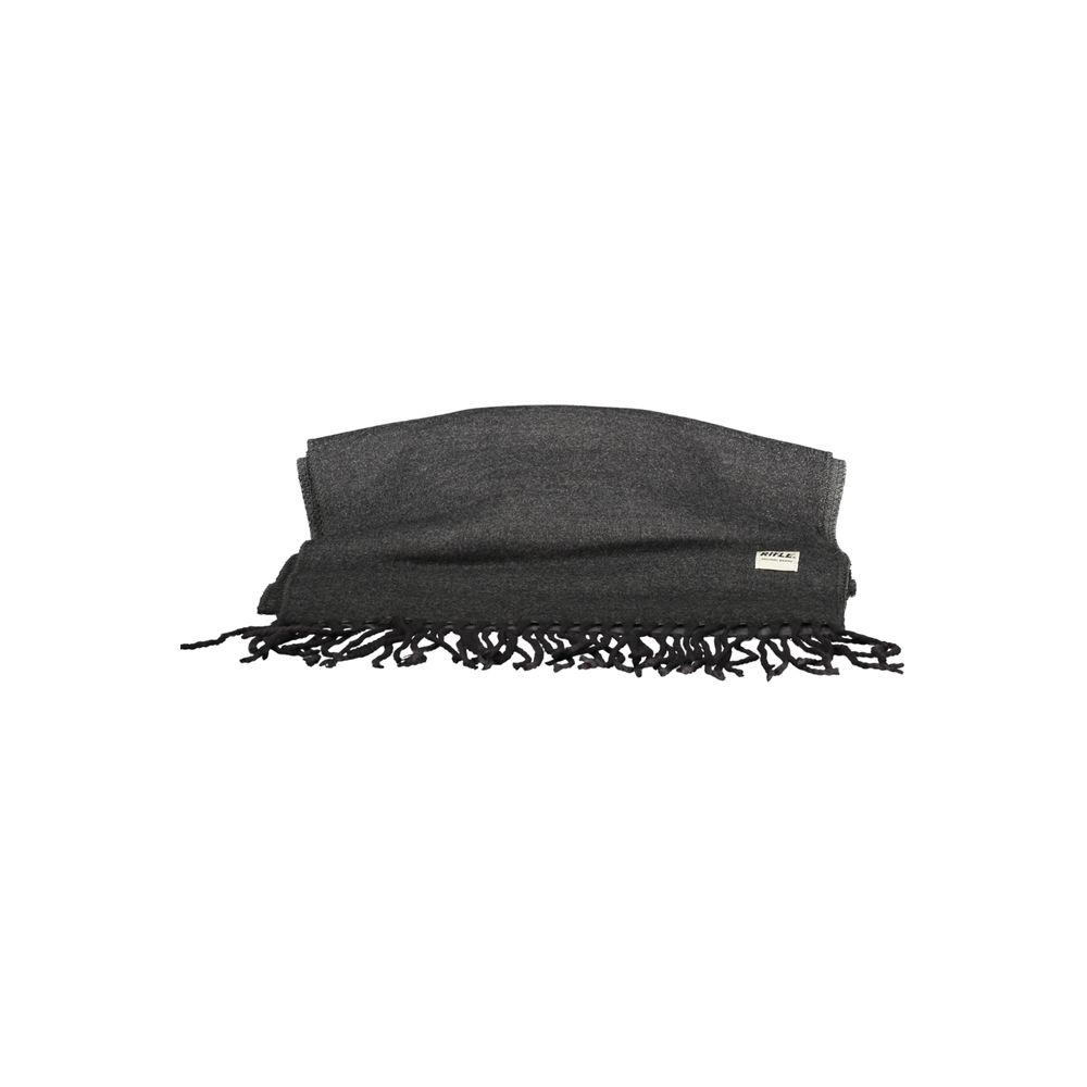 Rifle Nero Viscose Men Scarf - Allority