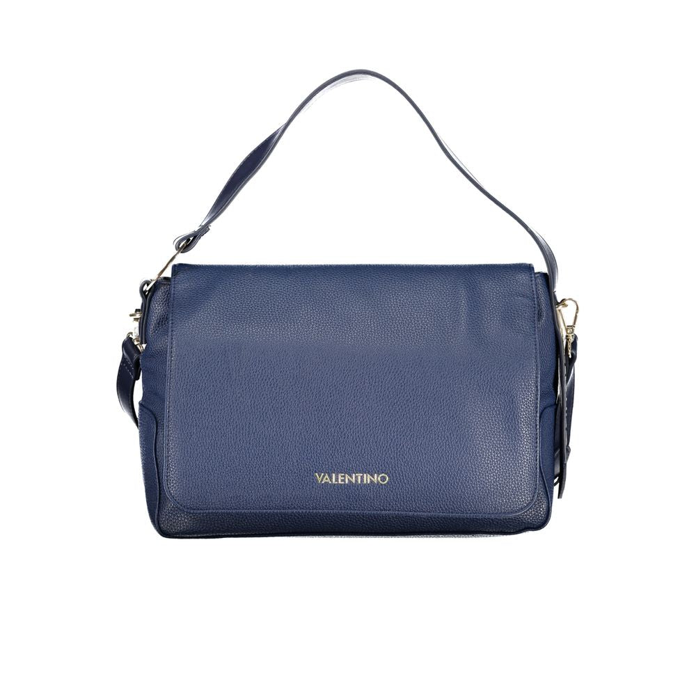 Mario Valentino Blue Polyurethane Women Shoulder Bag - Allority