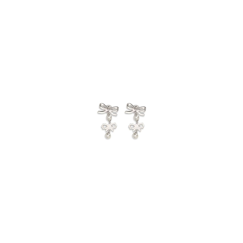 Self-Portrait Silver Brass Earrings - Allority