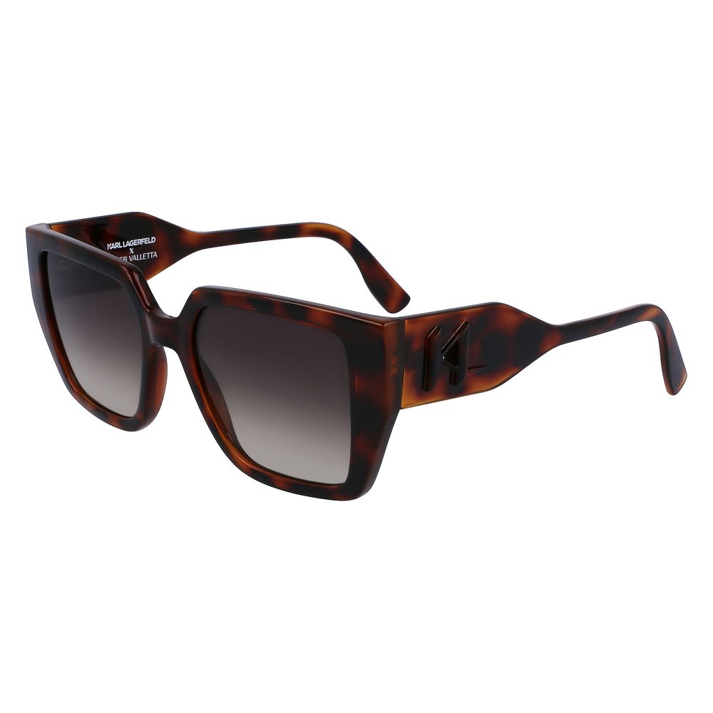 Karl Lagerfeld Brown Injected Sunglasses