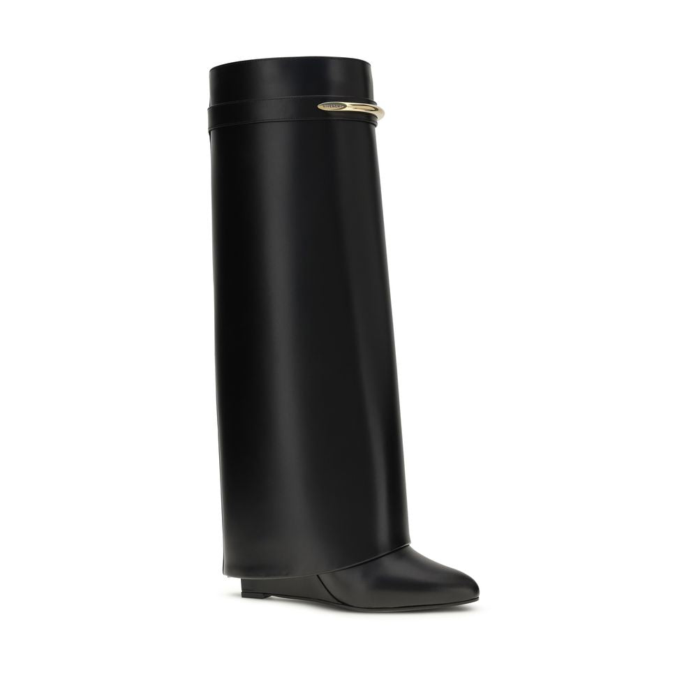 Givenchy Black Calf Leather Bos Taurus Boots - Allority
