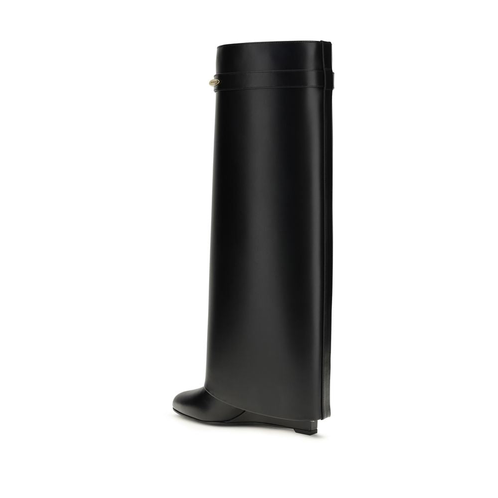Givenchy Black Calf Leather Bos Taurus Boots - Allority