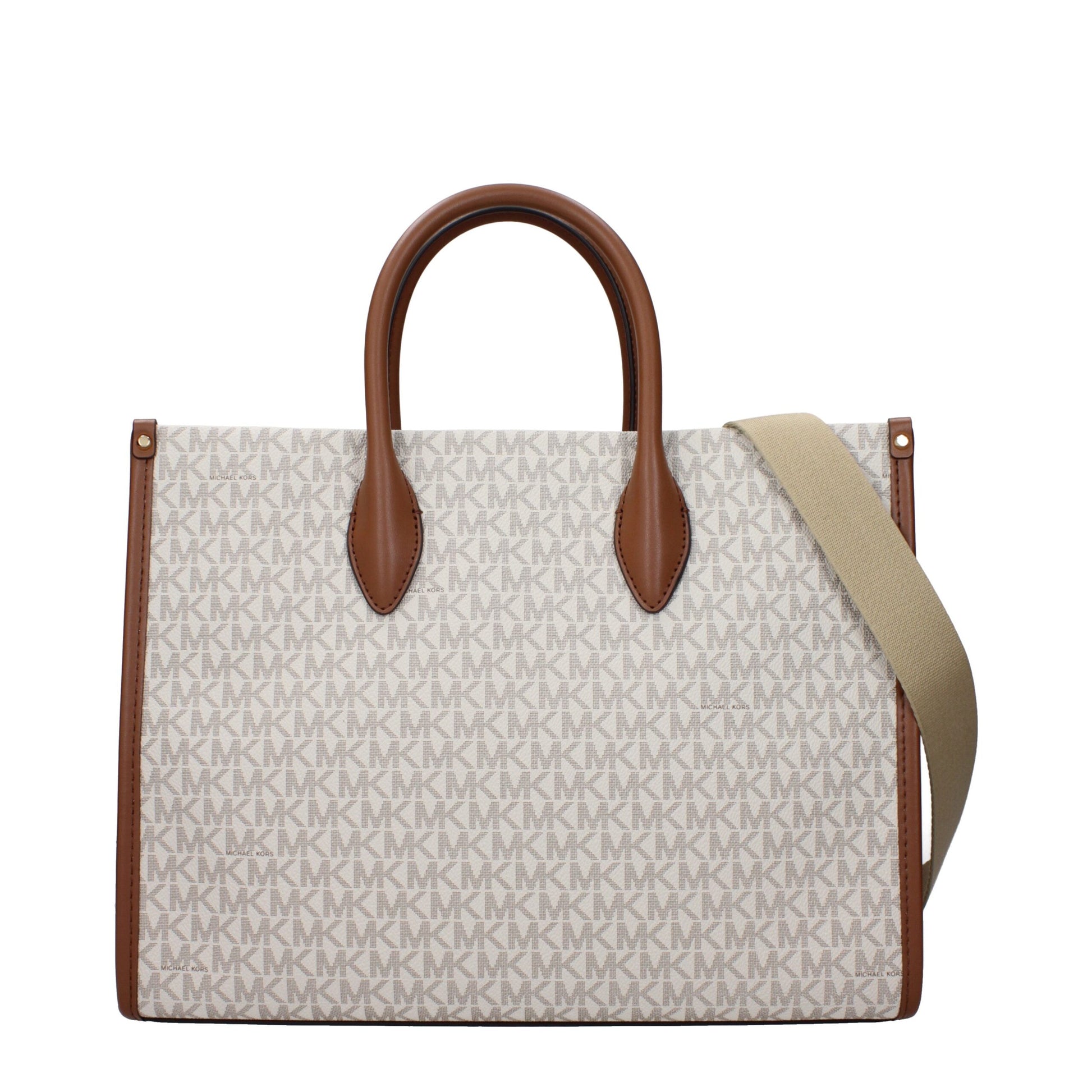 Michael Kors Beige Fabric Handbag - Allority