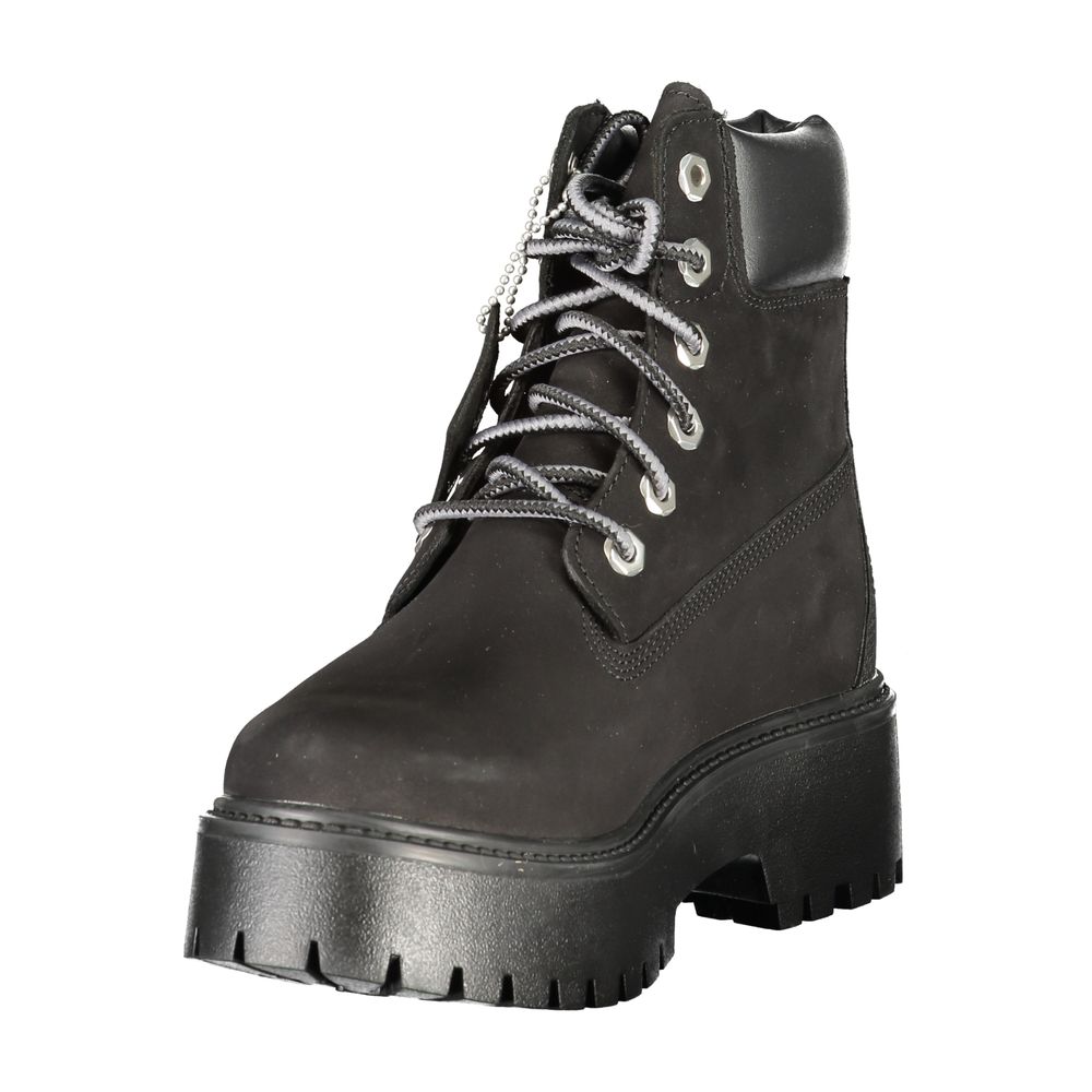 Timberland Black Leather Women Boot - Allority