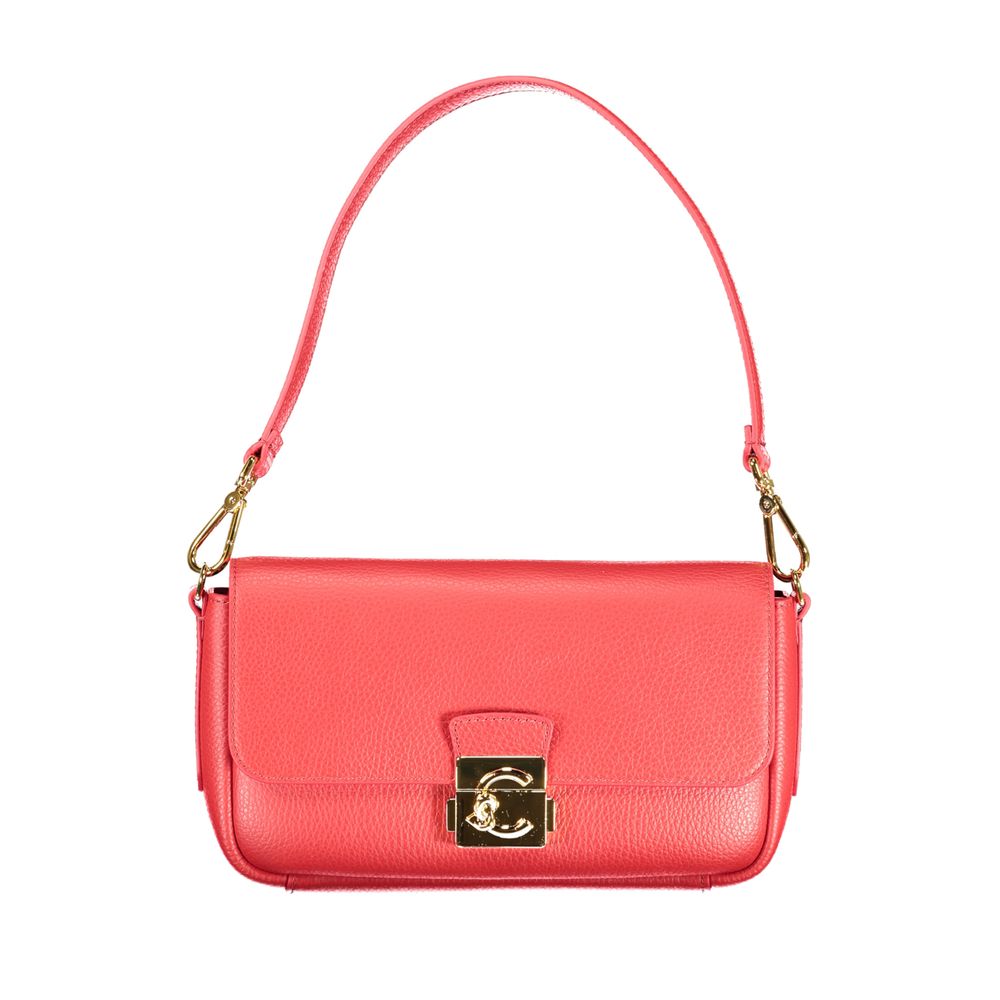 Coccinelle Rosso Leather Women Handbag
