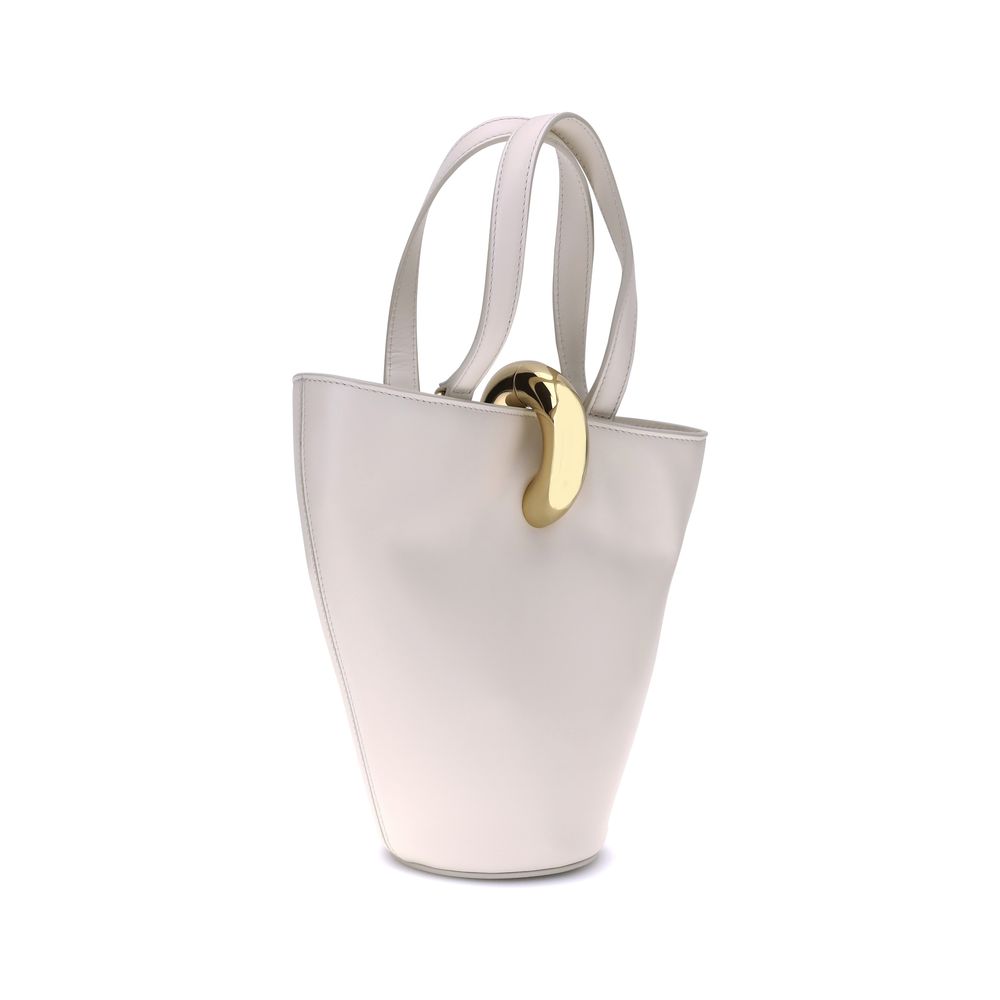 Jacquemus Beige Calf Leather Bos Taurus Shoulder Bag - Allority