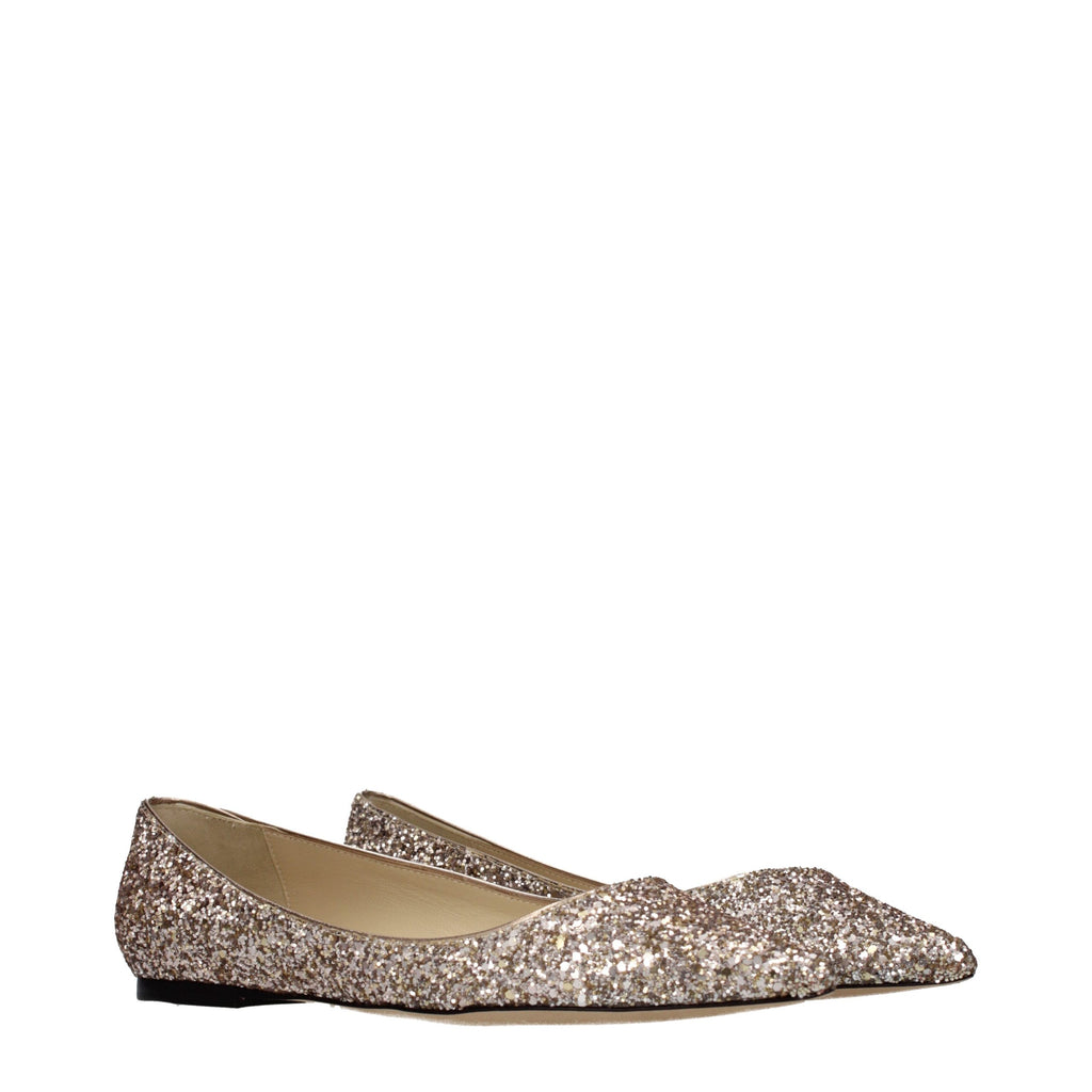 Jimmy Choo Pink Plastic Ballet Flats - Allority