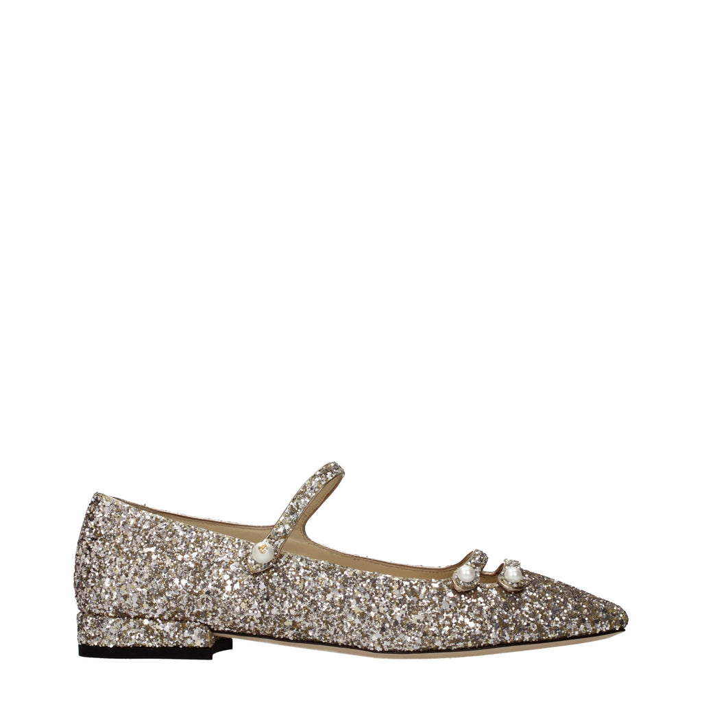 Jimmy Choo Pink Plastic Ballet Flats - Allority