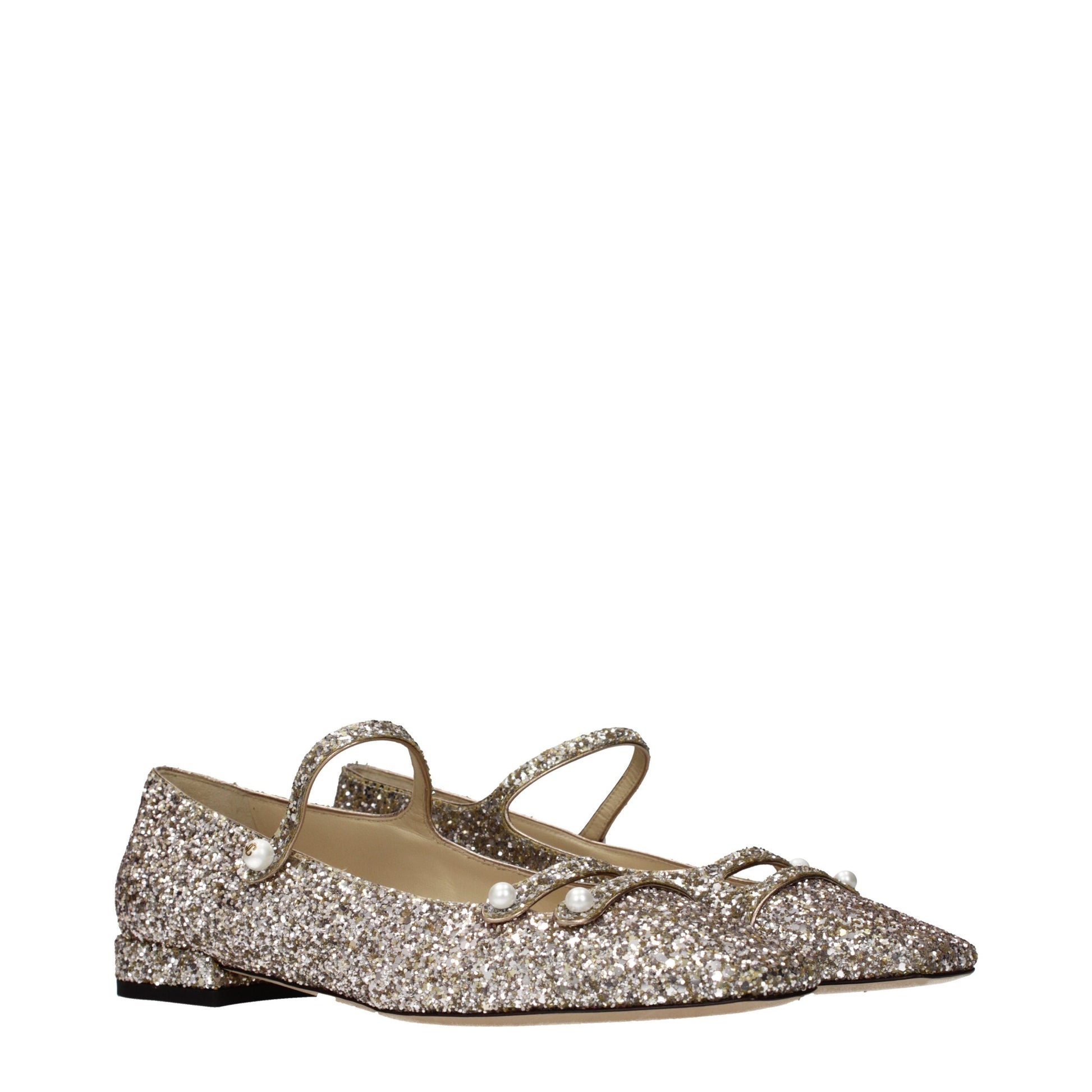 Jimmy Choo Pink Plastic Ballet Flats - Allority