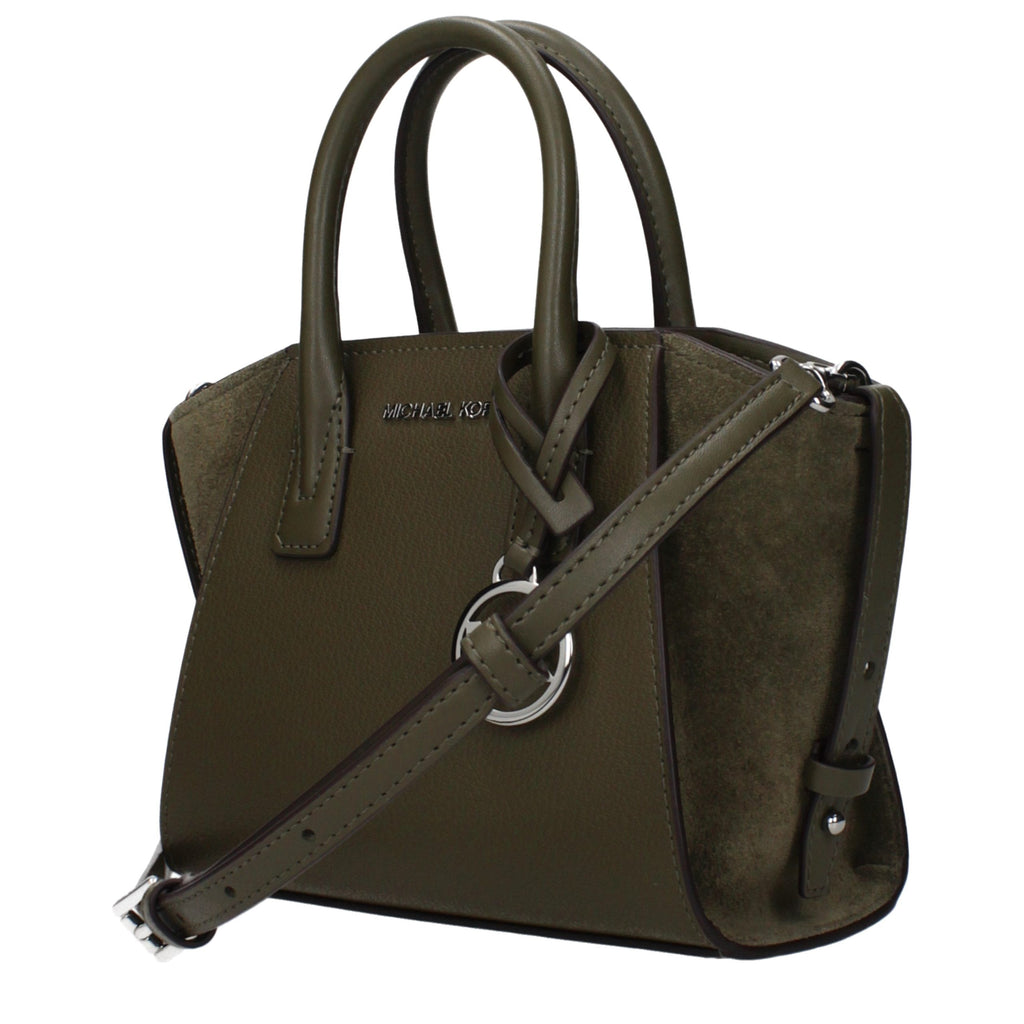 Michael Kors Green Leather Handbag - Allority