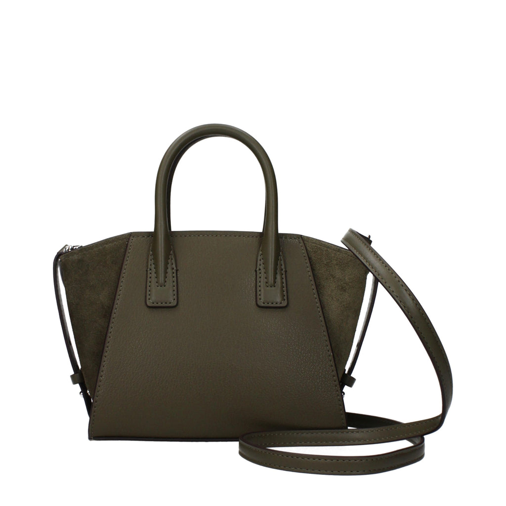 Michael Kors Green Leather Handbag - Allority