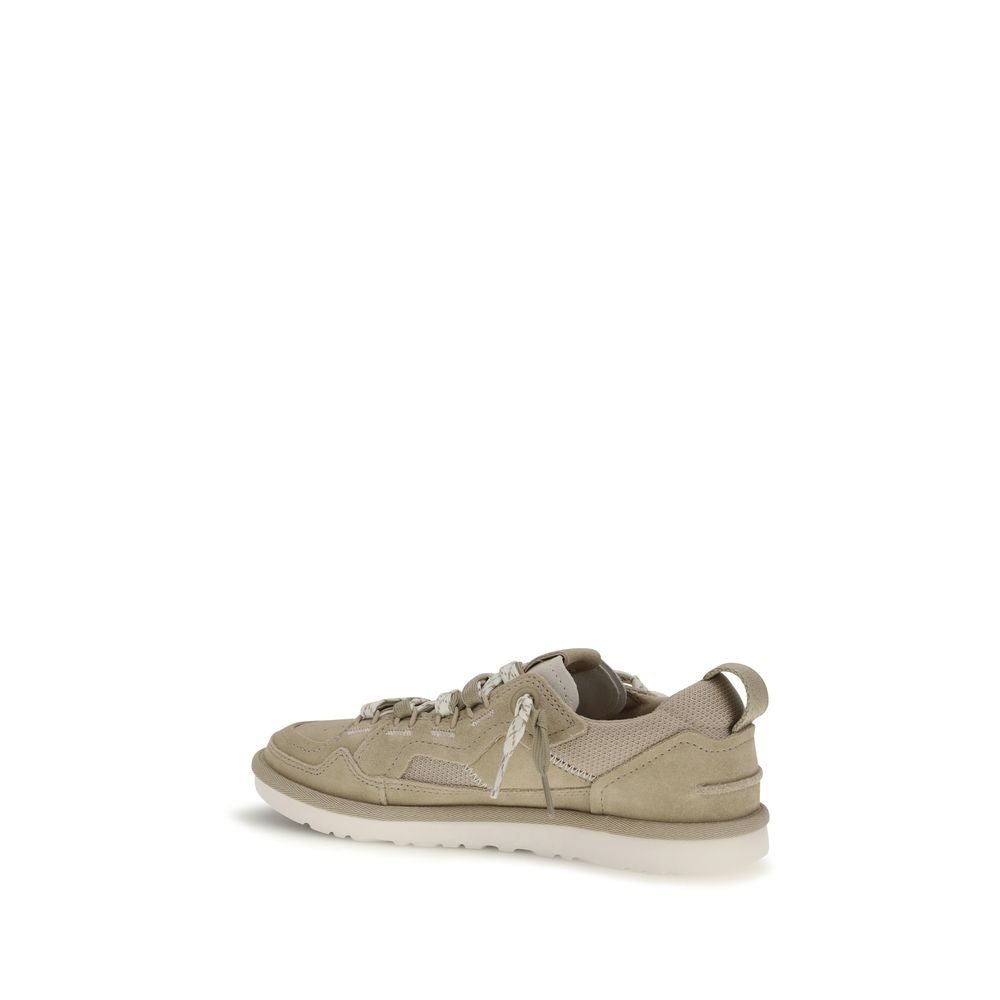 UGG Beige Calf Leather Bos Taurus Sneakers - Allority