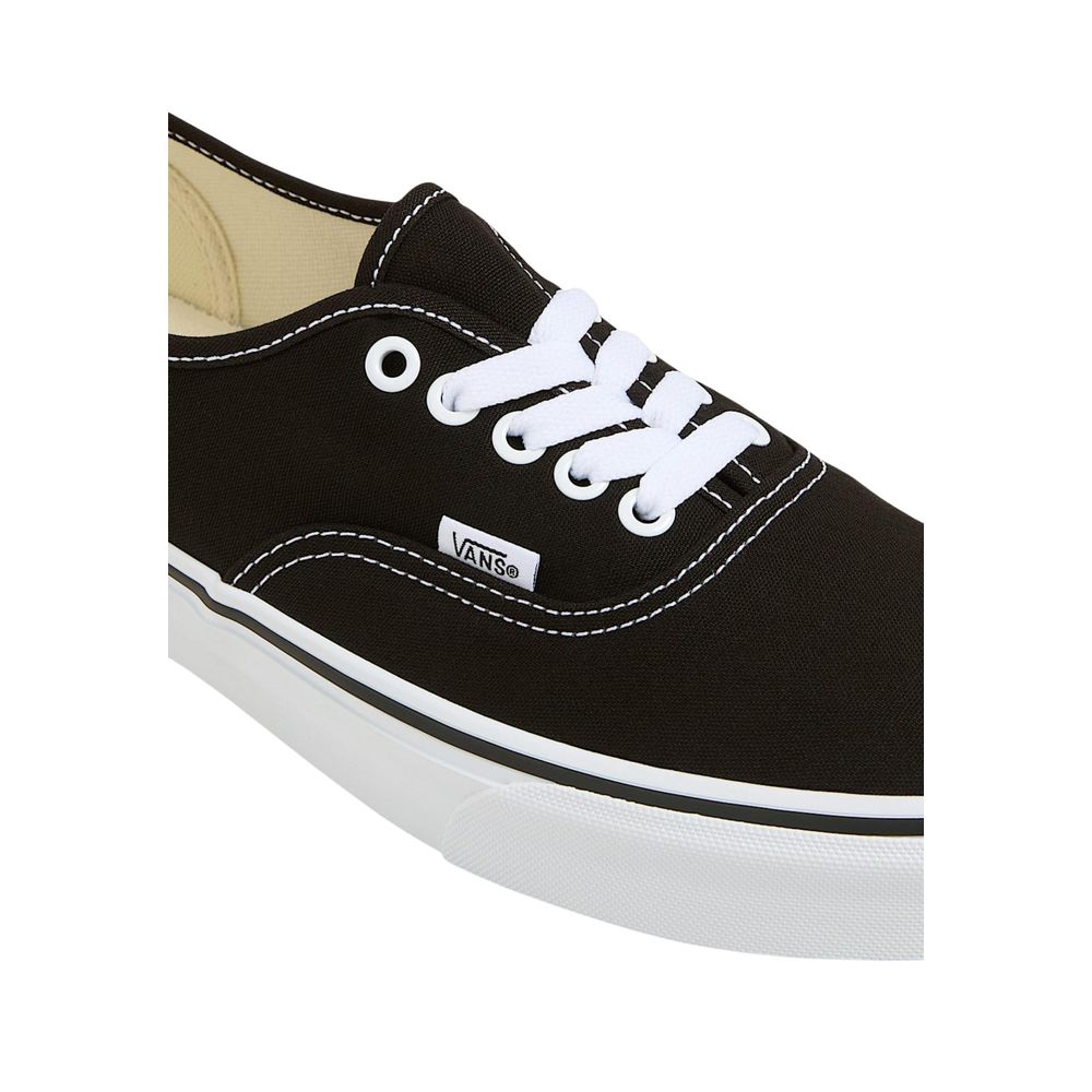 Vans Black Fabric Low Top Sneakers - Allority