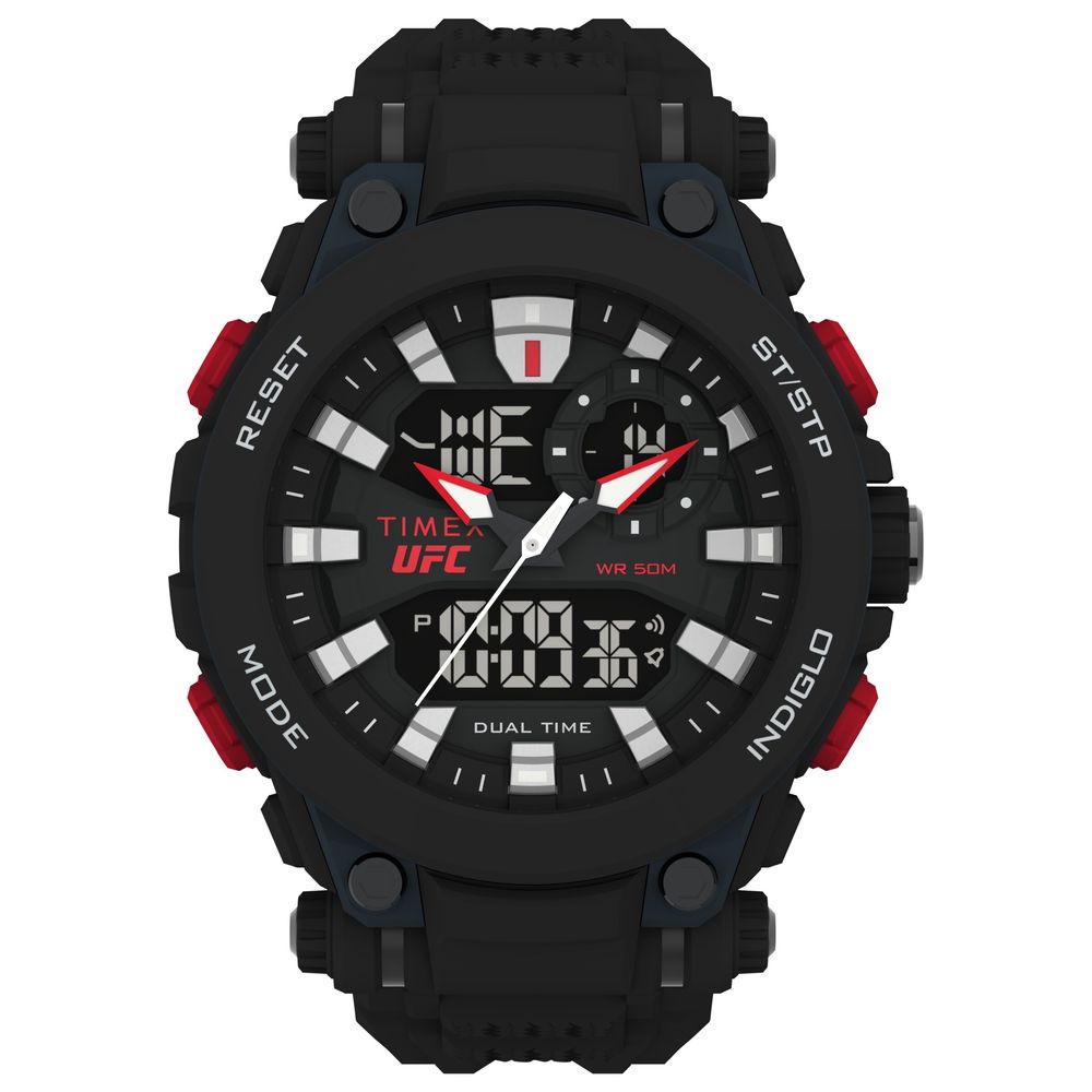 Timex Black Rubber Digital Watch