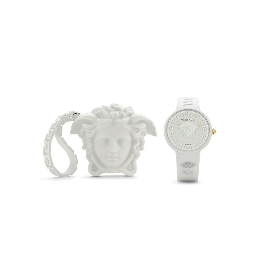 Versace White Synthetic Sport Watch - Allority