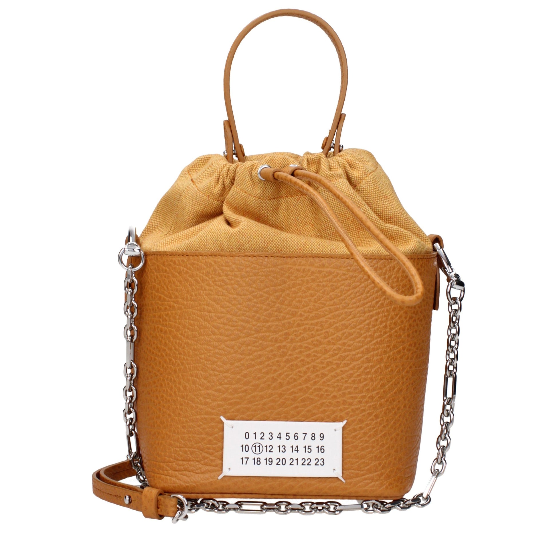 Maison Margiela Brown Leather Handbag - Allority