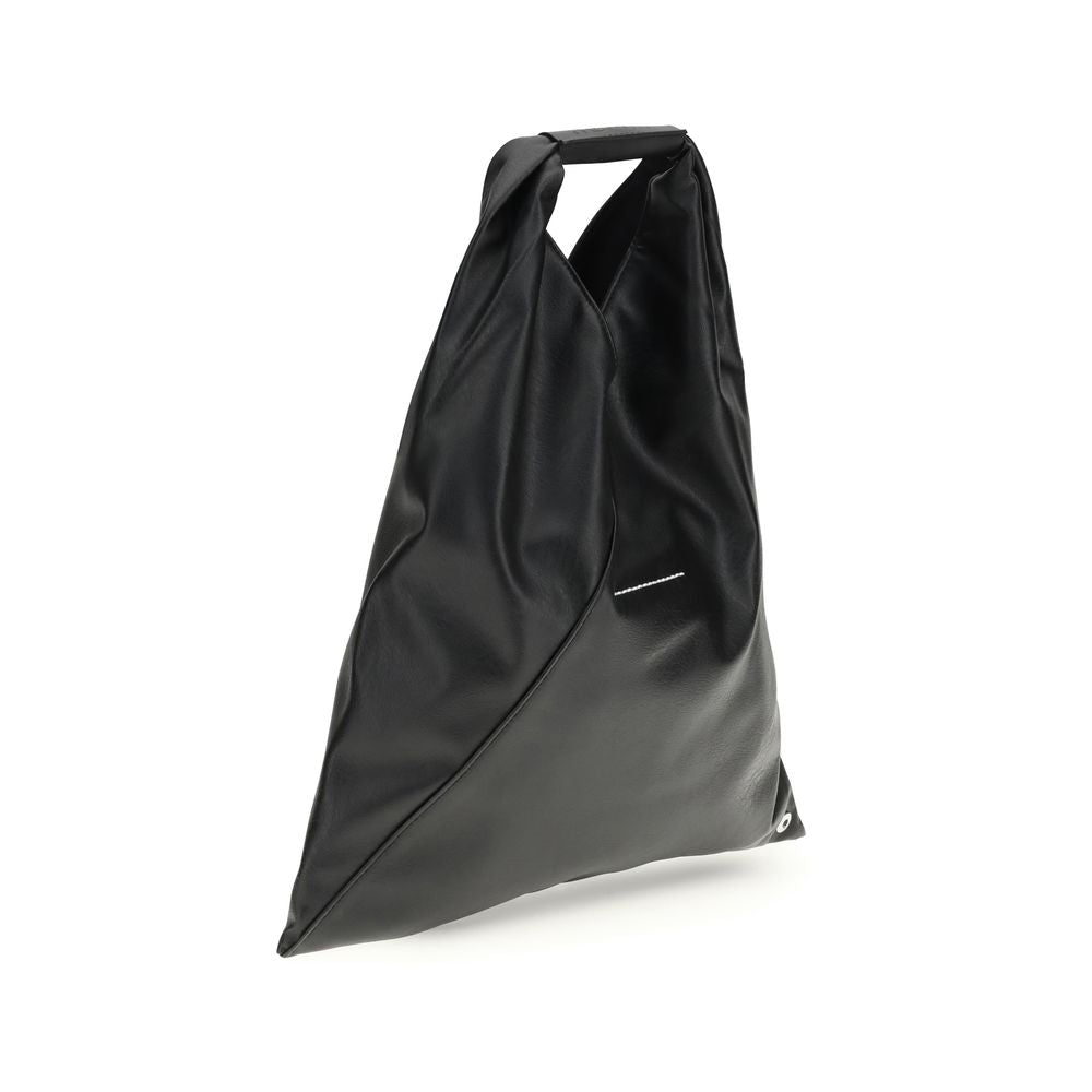 MM6 Black Polyethylene Handbag - Allority