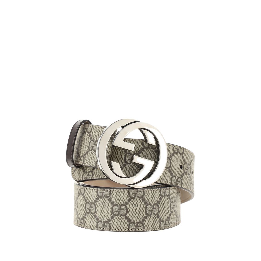 Gucci Beige Polyethylene Regular Belt - Allority