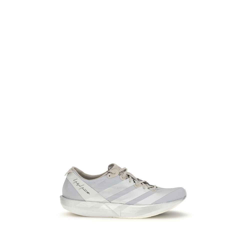 Y-3 Gray Fabric Athletic Sneakers - Allority