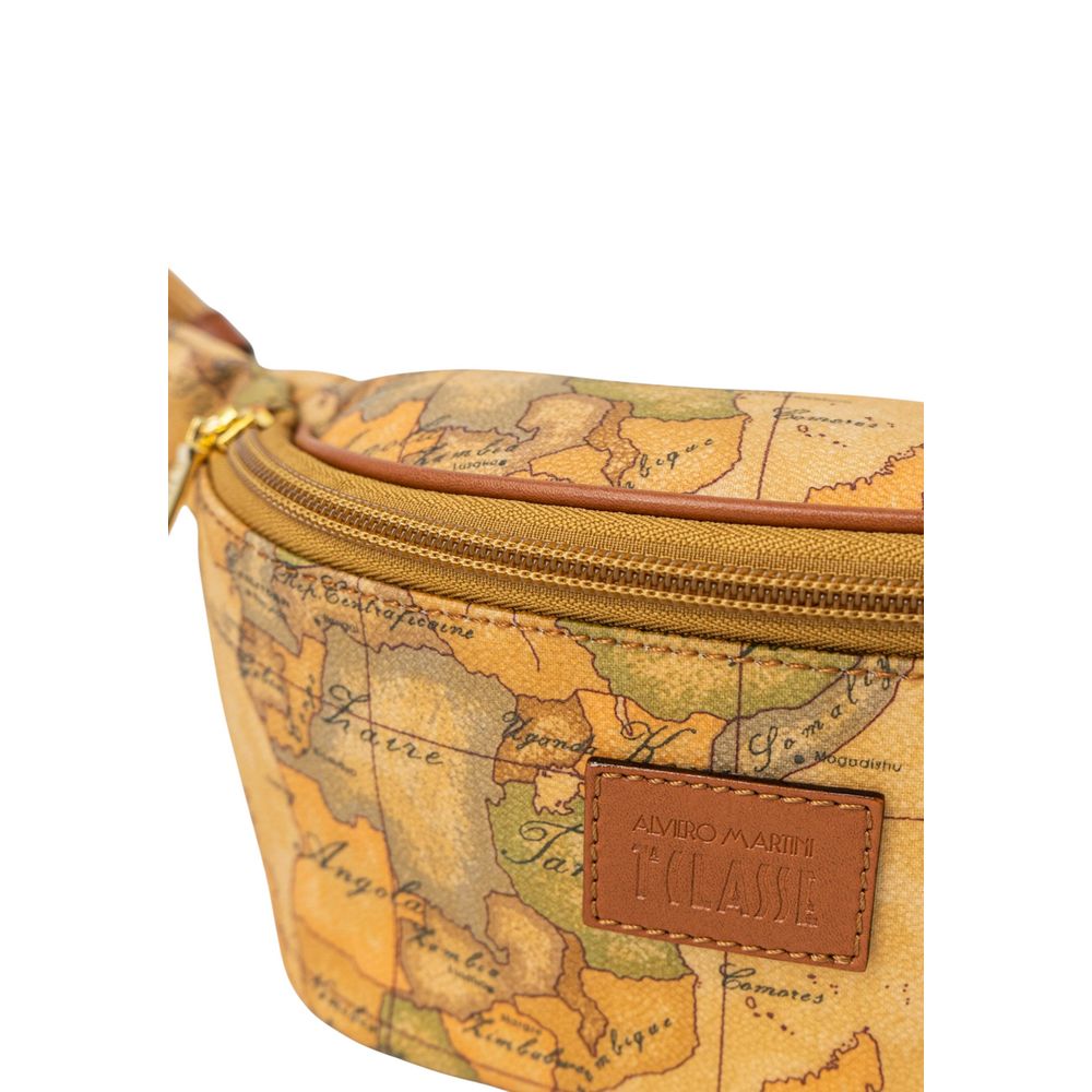 Alviero Martini Prima Classe Beige Leather Belt Bag - Allority
