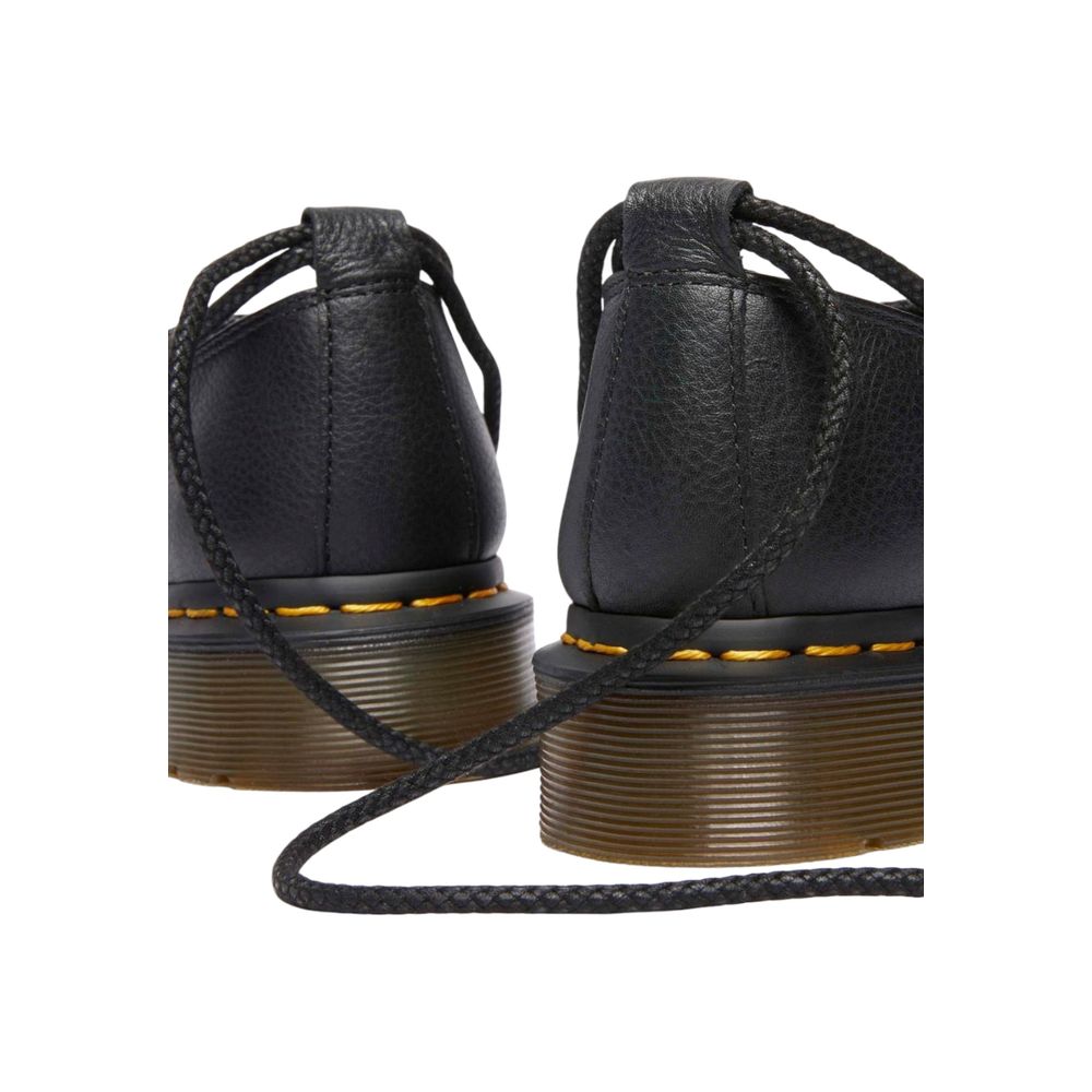 Dr. Martens Black Leather Platform Pumps - Allority