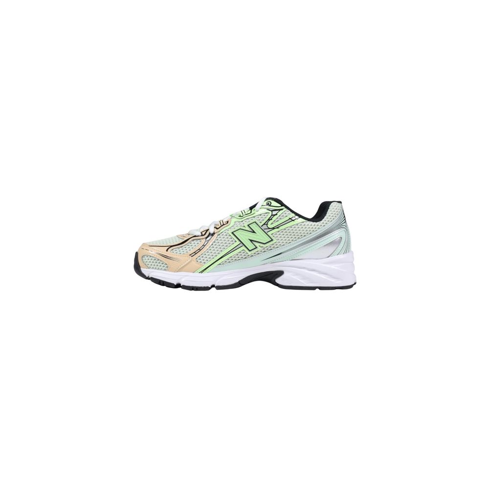 New Balance Green Synthetic Athletic Sneakers - Allority