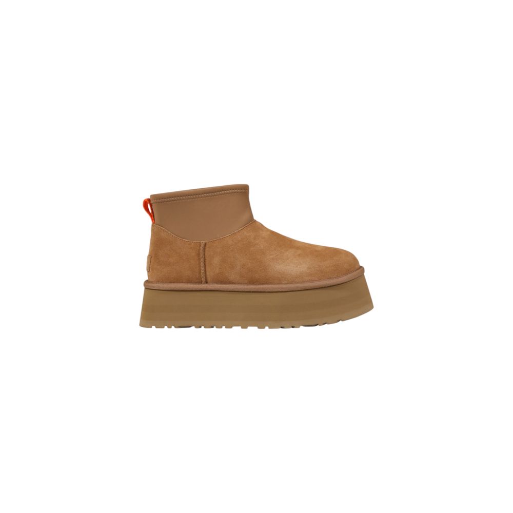 UGG Beige Suede Leather Ankle Boots - Allority