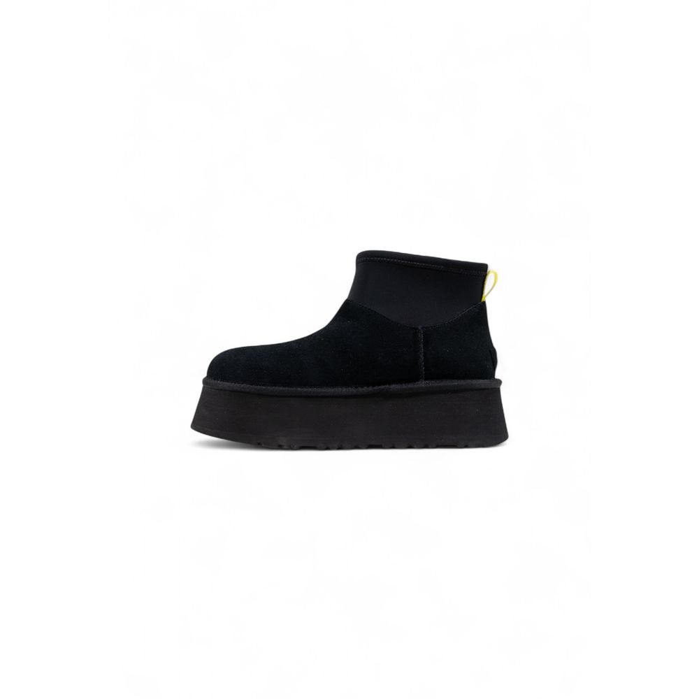 UGG Black Suede Leather Ankle Boots - Allority