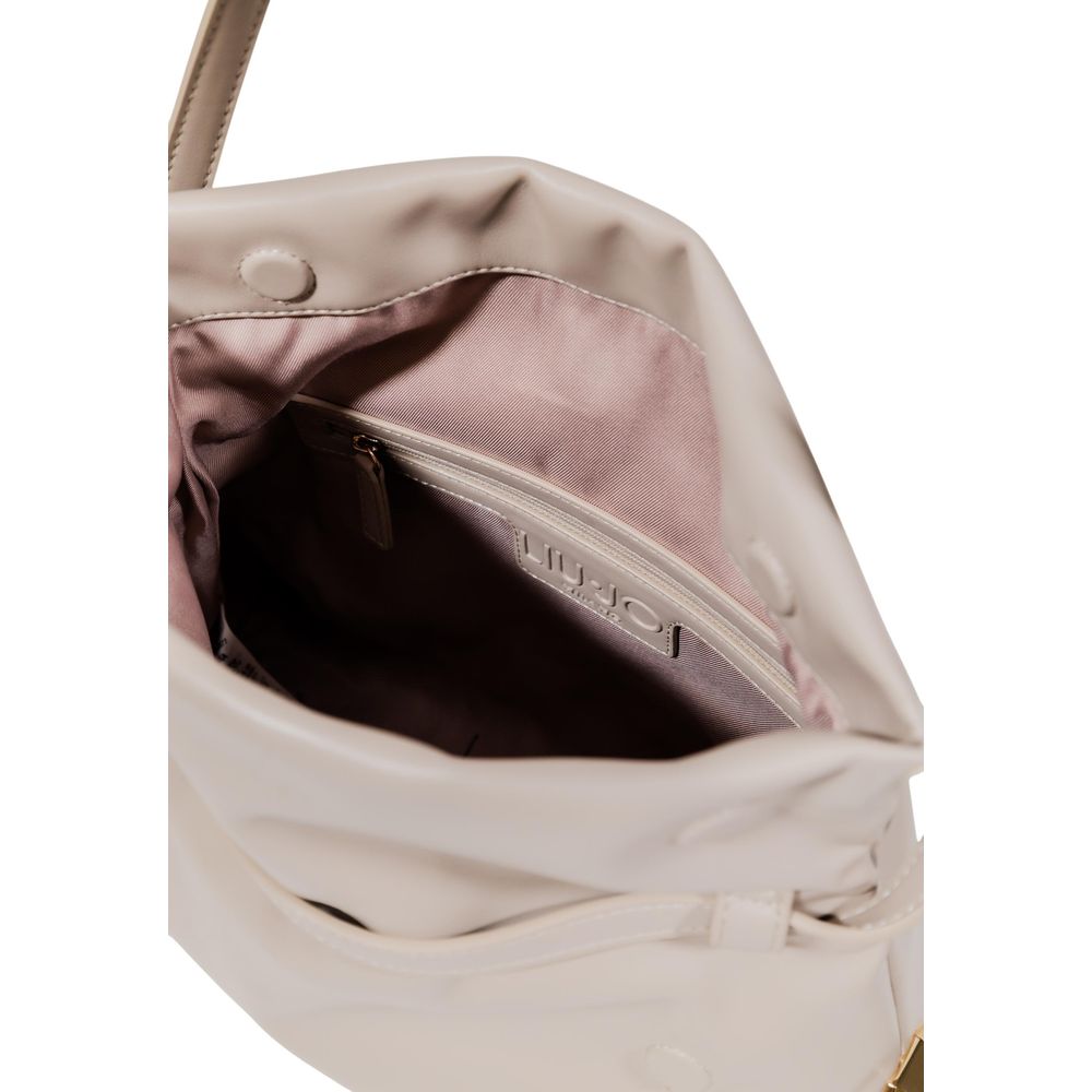 Liu Jo Beige Polyethylene Clutch Bag - Allority