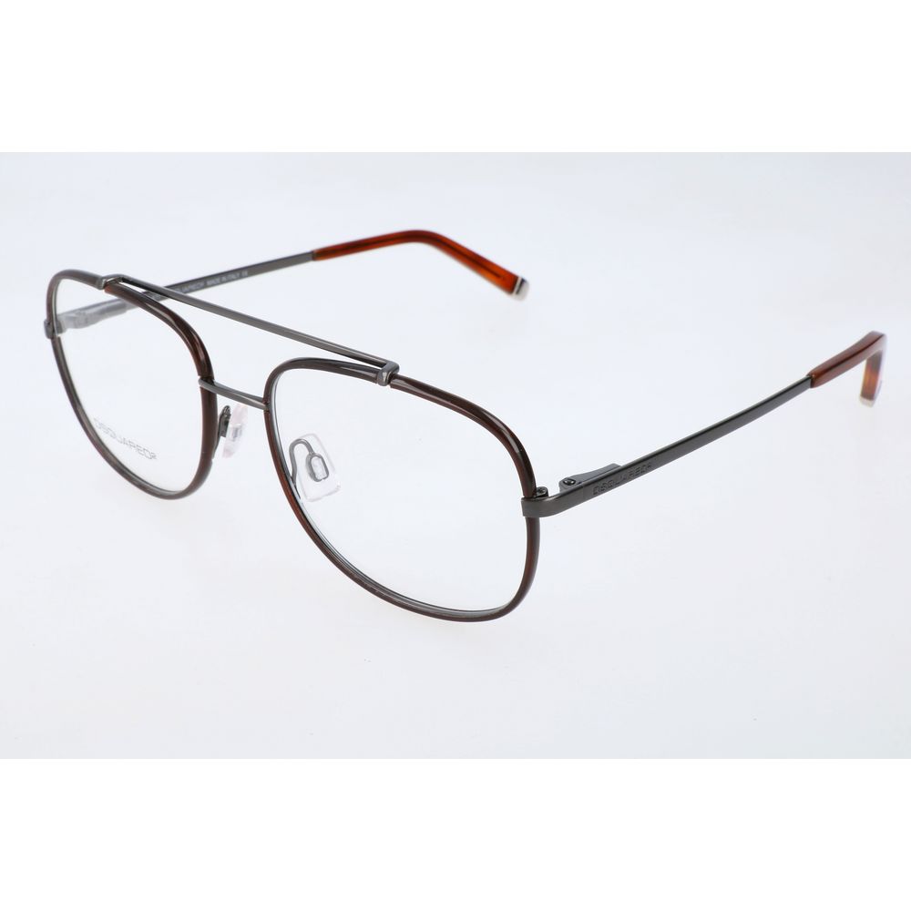 Dsquared² Brown Metal Glasses (Frames) - Allority