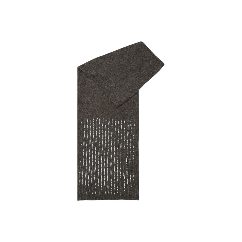 Pieces Bicolor Recycled Polyester Scarf - Allority