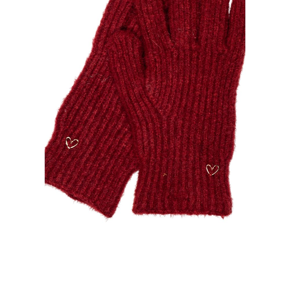 Pieces Multicolor Recycled Polyester Gloves