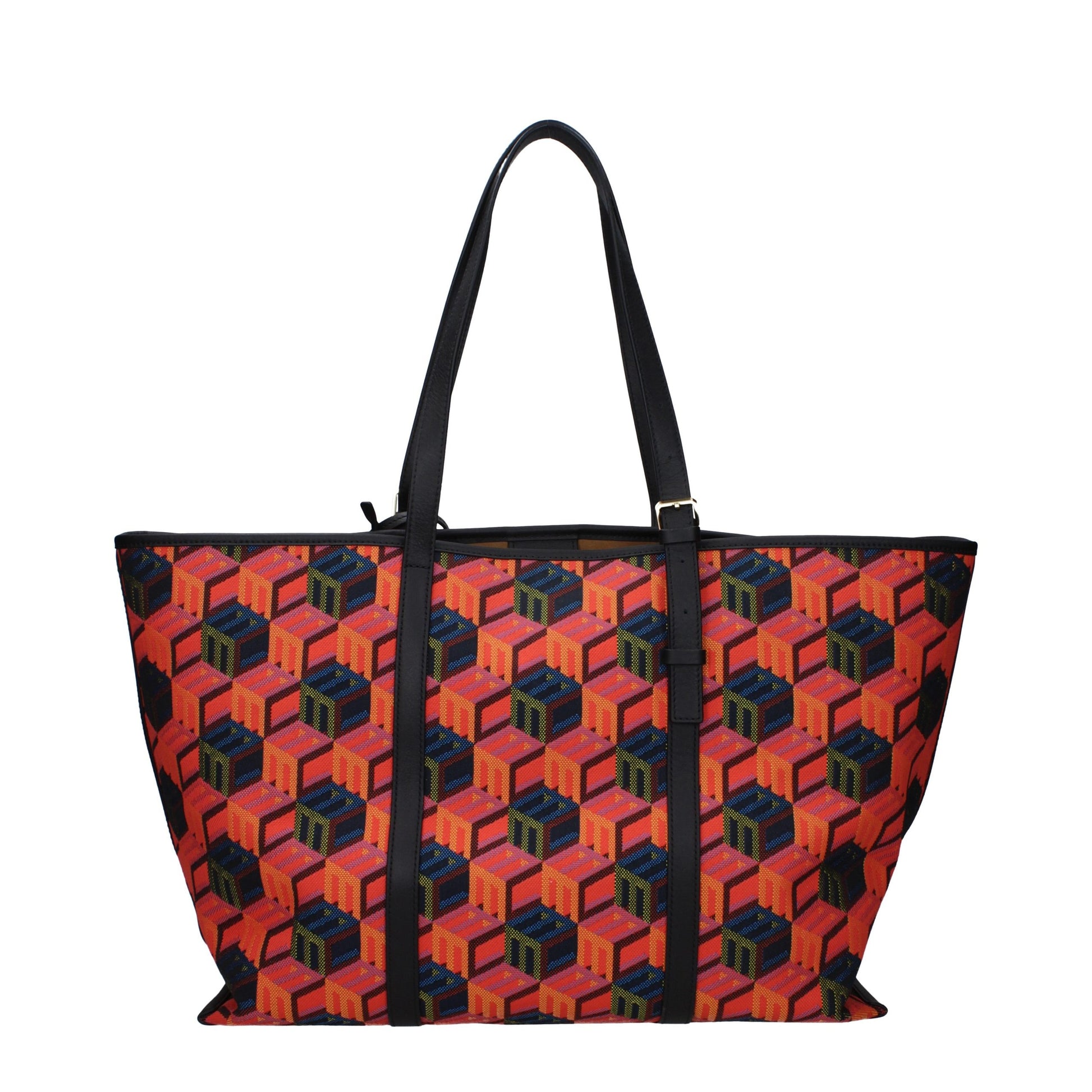 MCM Multicolor Fabric Shoulder Bag - Allority