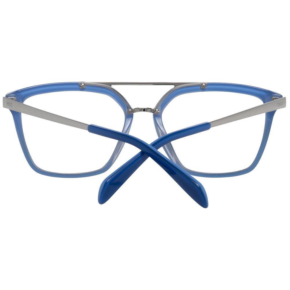Emilio Pucci Blue Metal & Plastic Glasses (Frames)