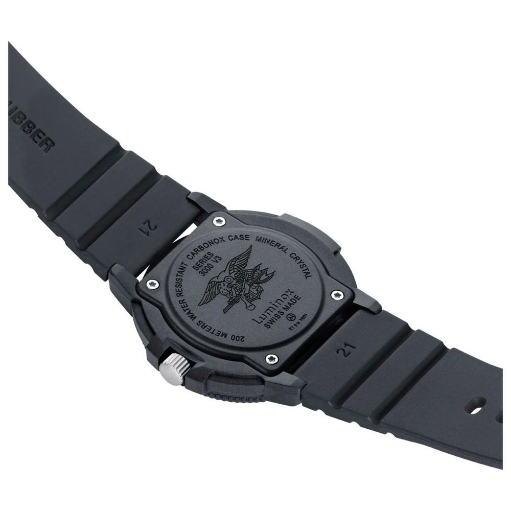 Luminox Black Rubber Sport Watch - Allority