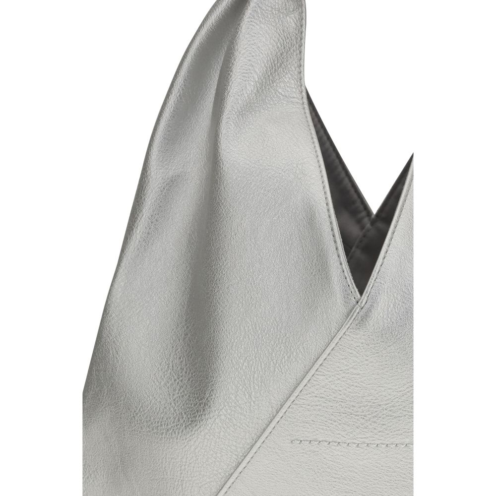 MM6 Silver Polyethylene Handbag - Allority