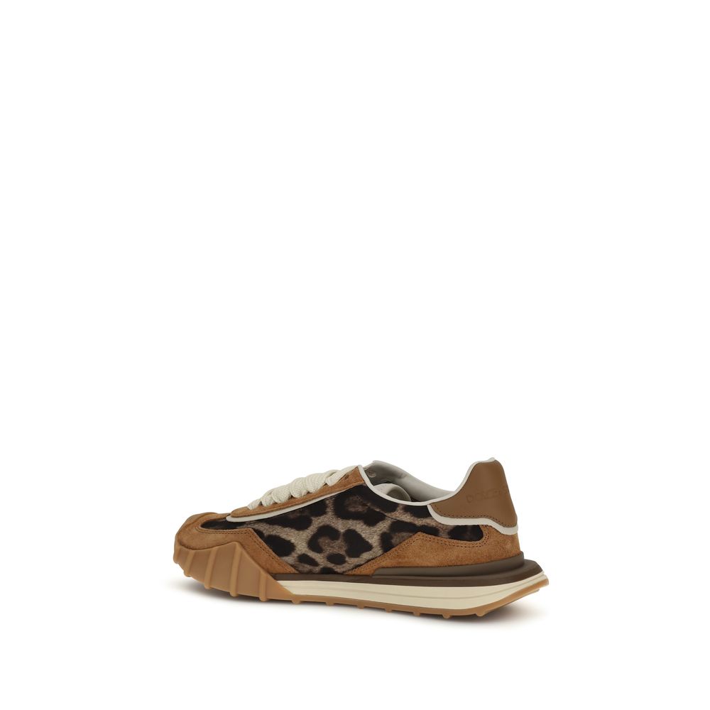 Dolce & Gabbana Multicolor Polyamide Athletic Sneakers - Allority