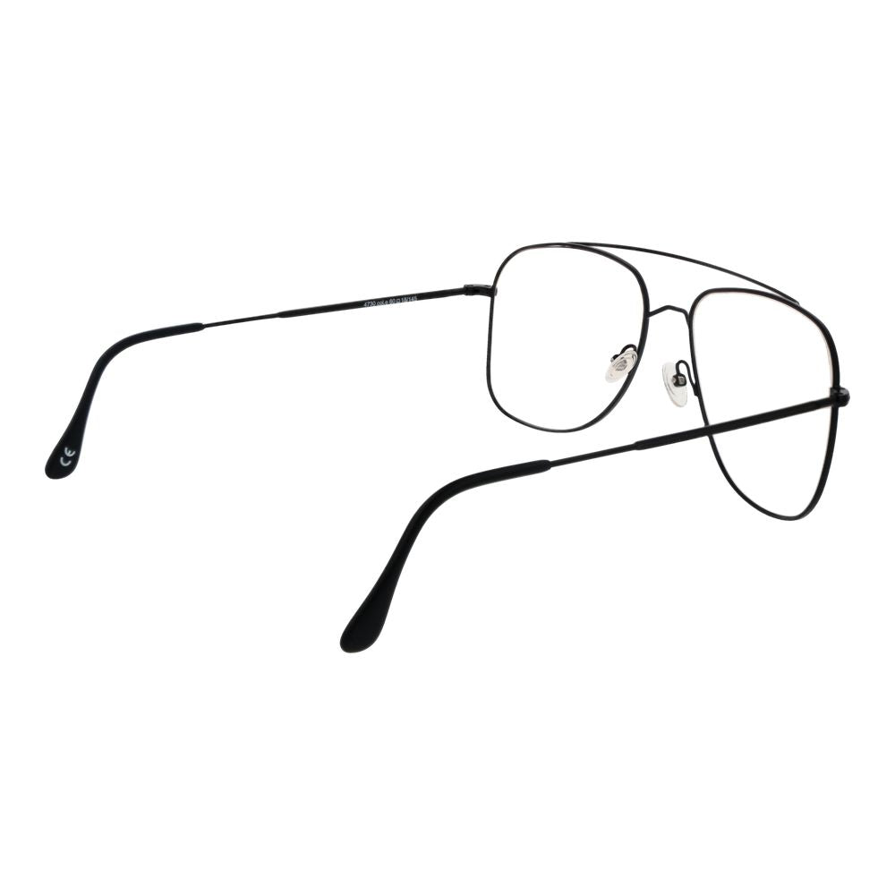 Andy Wolf Black Metal Glasses (Frames) - Allority