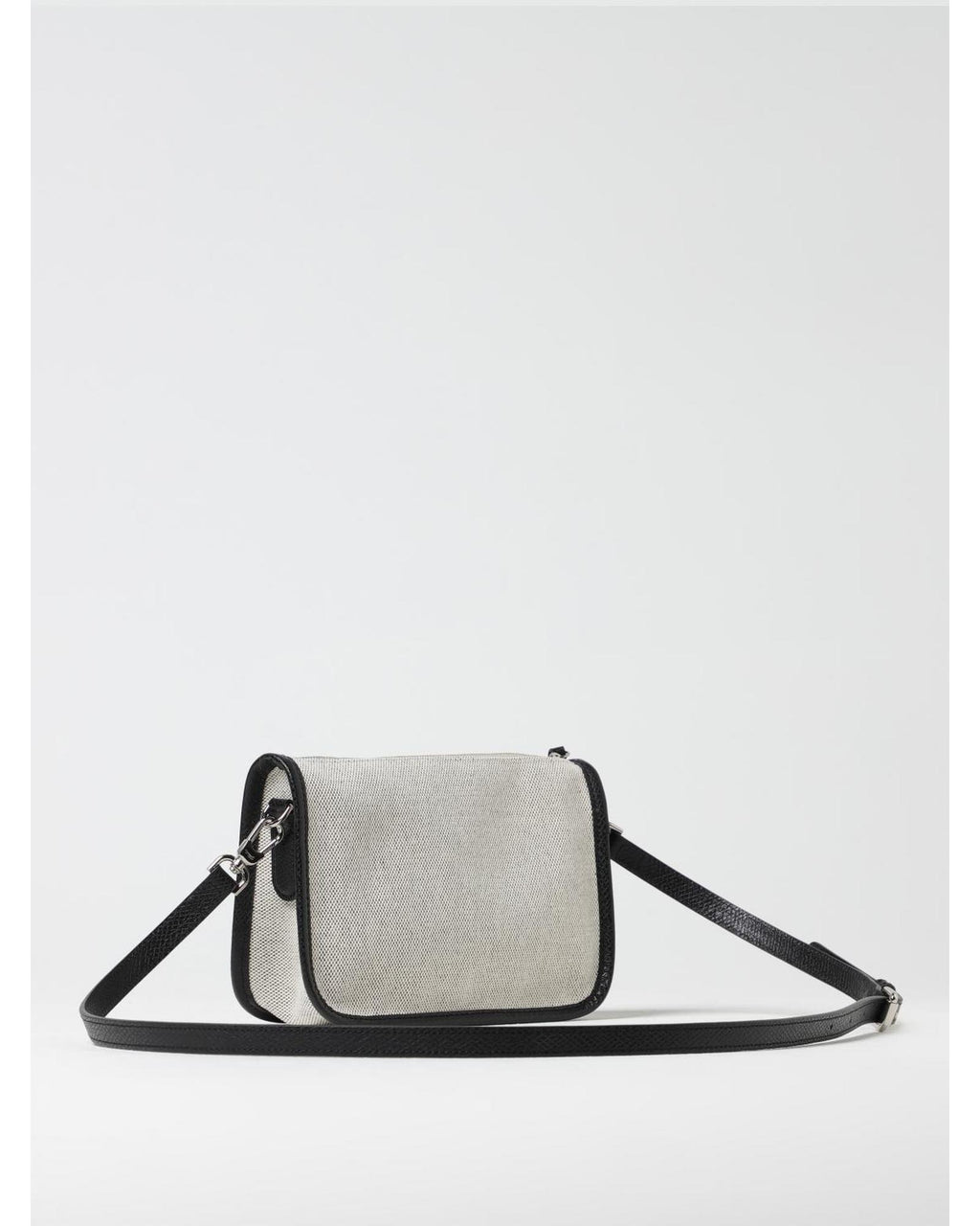 Longchamp Gray Cotton Crossbody Bag - Allority