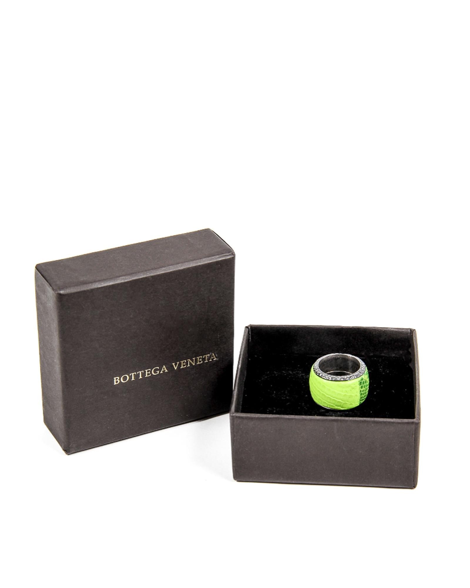 Bottega Veneta Bicolor Metal Ring - Allority