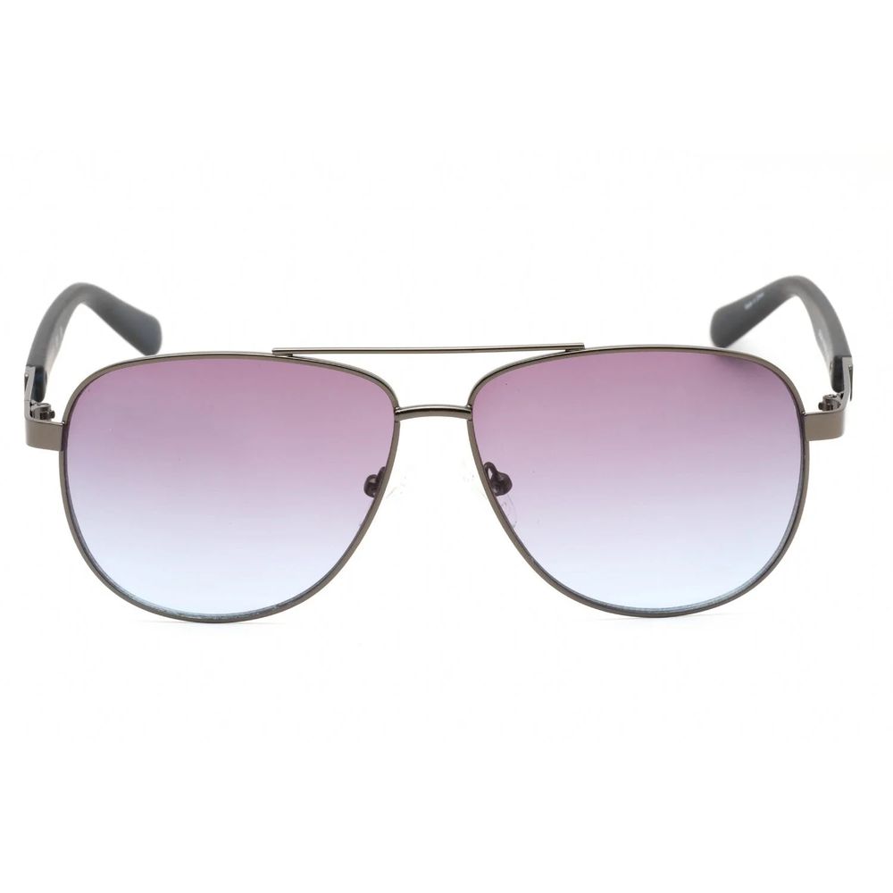 Guess Gray Metal Sunglasses - Allority