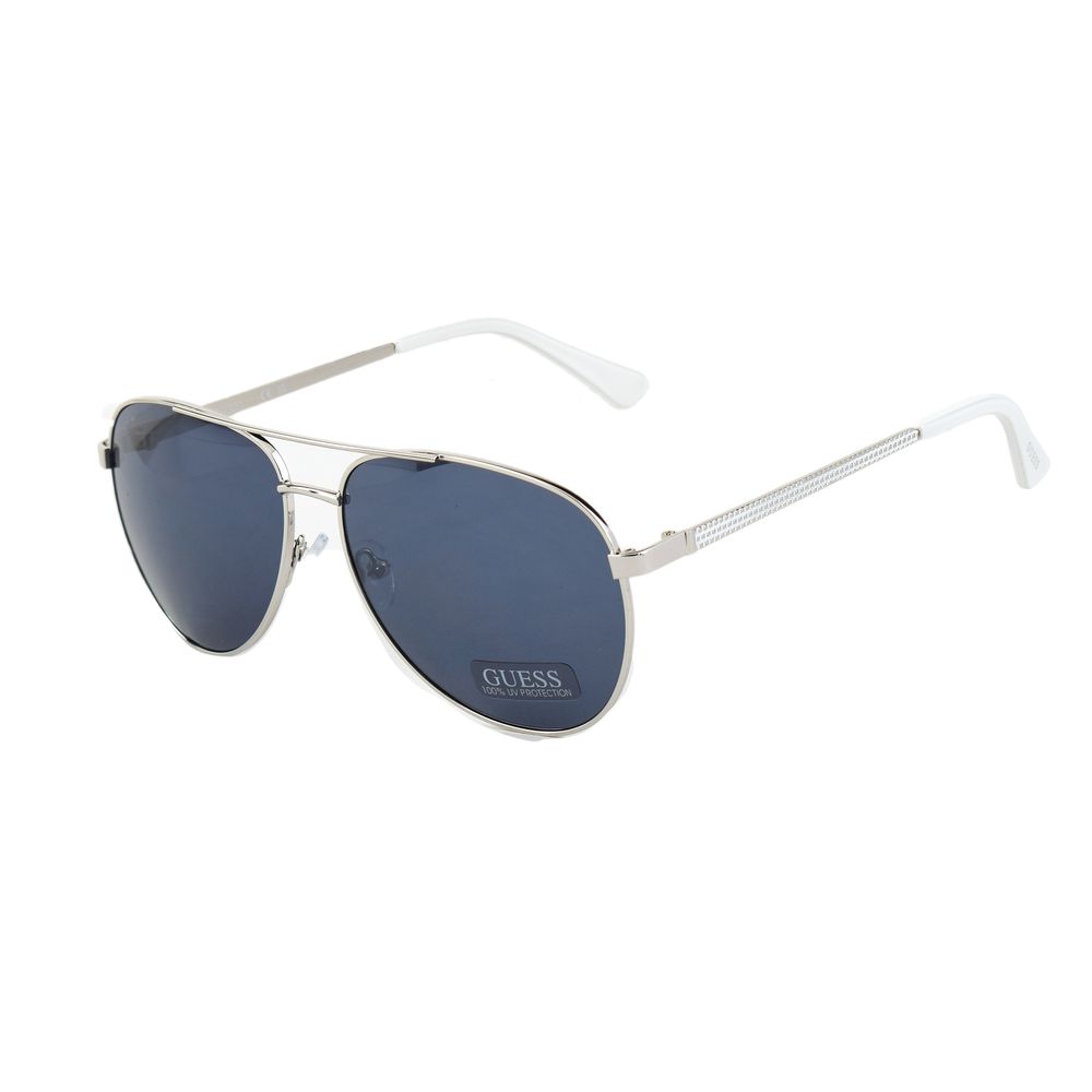 Guess Gray Metal Sunglasses - Allority